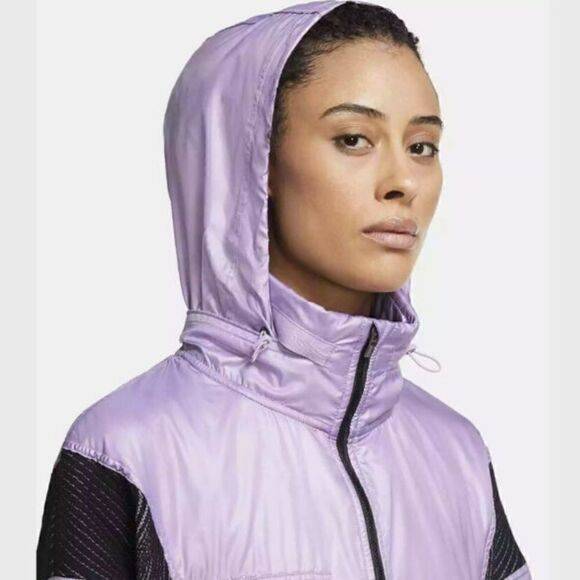 Nike Tech Pack City Ready 2 in 1 Jacket Black Pink - Picture 3 of 3